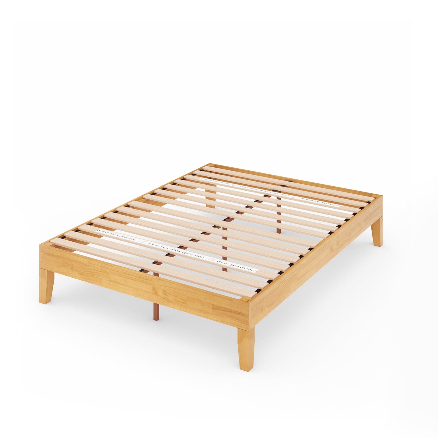Zinus Moiz 14" Deluxe Wood Platform Bed Frame, Queen