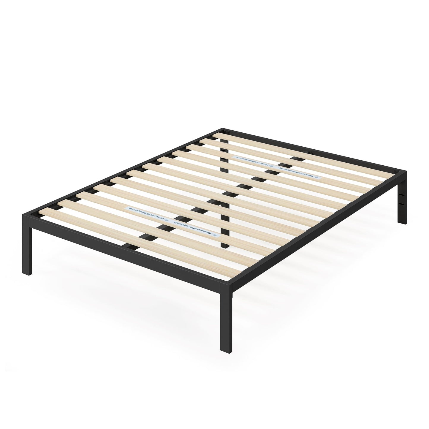 Zinus 14" Mia Black Metal Platform Bed Frame, King