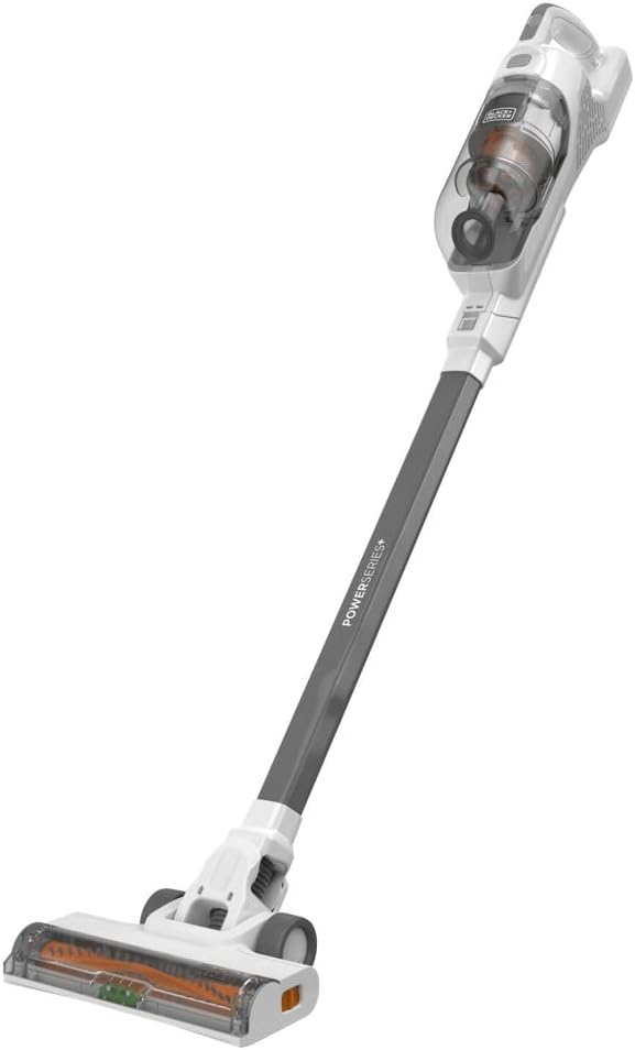 POWERSERIES+ 20V MAX Cordless Stick Vacuum with LED Floor Lights. Lightweight. Multi-Surface (BHFEA520J) . Gray
