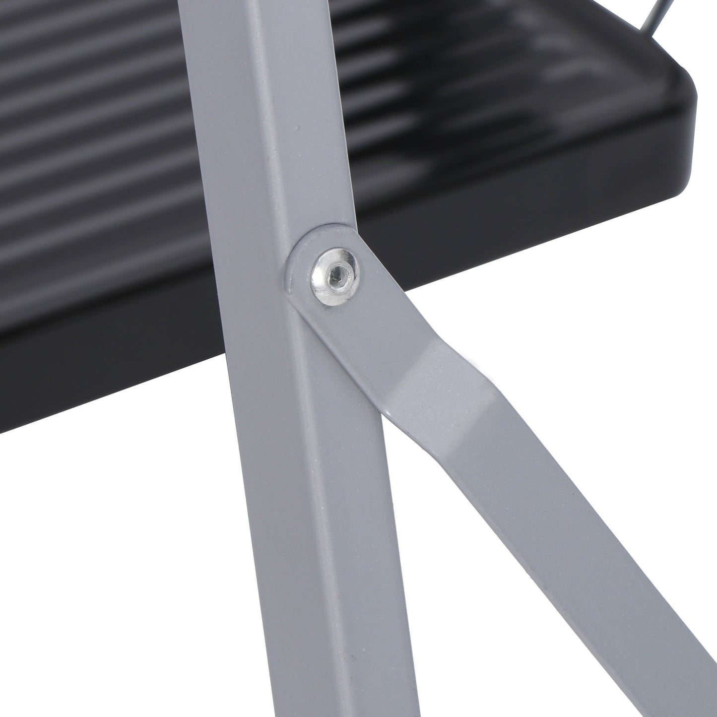 ZENY 3 Step Ladder Folding Step Stool Wide Anti-Slip Platform 330lbs Capacity