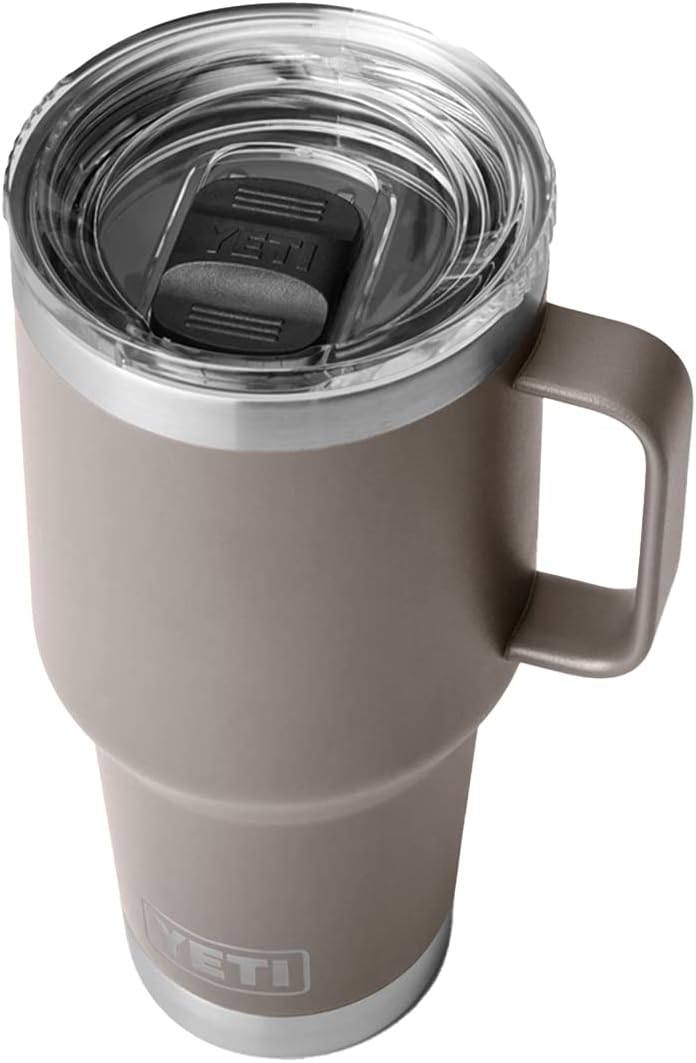 30 oz Travel Mug. Stainless Steel. Vacuum Insulated with Stronghold Lid