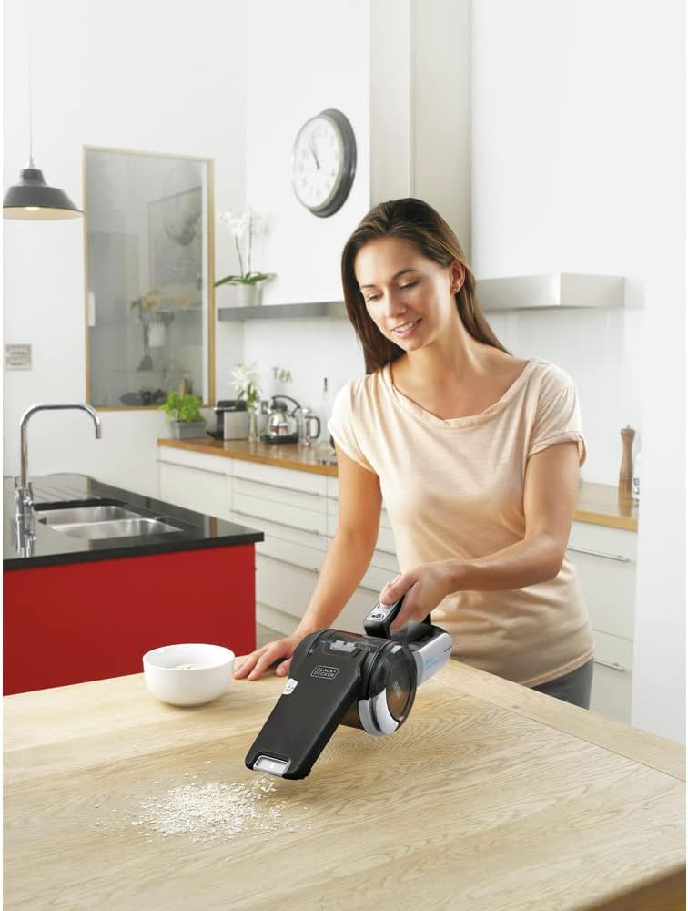 dustbuster PIVOT VAC Cordless Handheld Vacuum. Home and Car Vacuum with Crevice Tool and Pivot Nozzle (BDH2000PL)