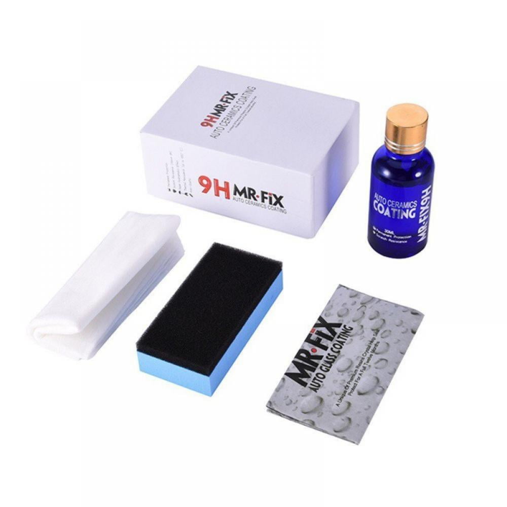 2 Pieces Fortify Quick Coat - Ceramic Coating - Car Wax Polish Spray - Waterless Car Wash & Wax - Hydrophobic Top Coat Polish & Polymer Paint Sealant Detail Protection