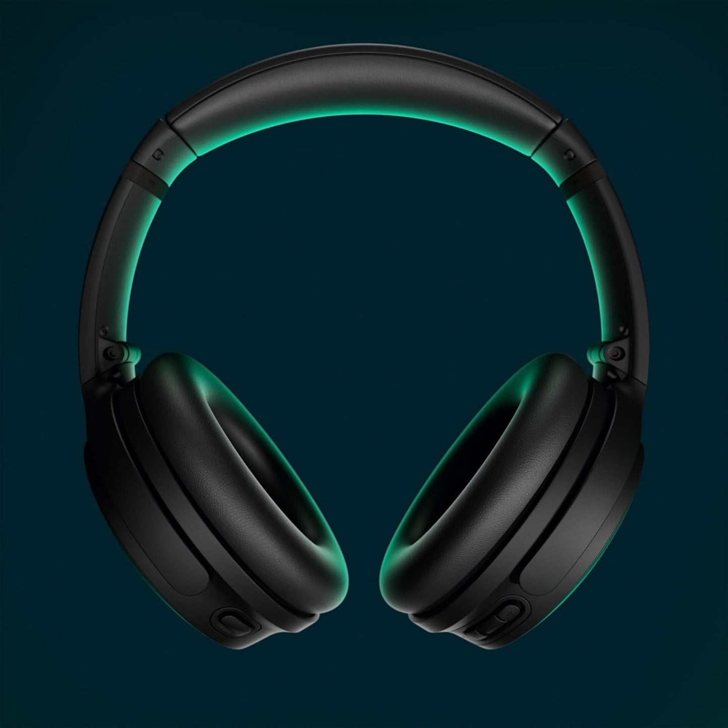 Bluetooth Headphones. Wireless Headphones with Active Over Ear Noise Cancelling and Mic. Deep Bass. Up to 24 Hours of Playtime. Black