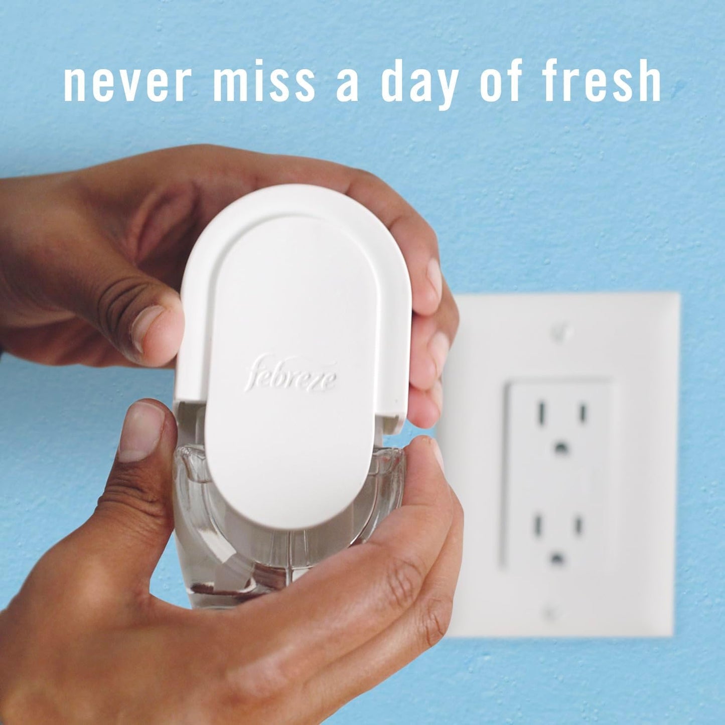 Plug In Air Freshener. Odor-Fighting Scented Oil Refill. Air Fresheners for Home and Bathroom and Kitchen. Long Lasting for Strong Odors. Gain Original Scent. 0.87oz Refills. 3 Count