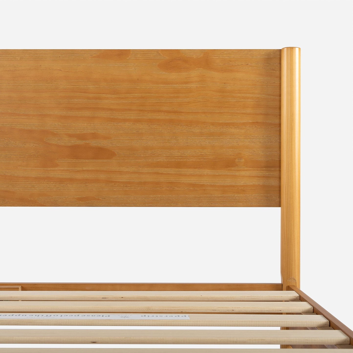Zinus Allen 35" Mid Century Wood Platform Bed Frame, Queen
