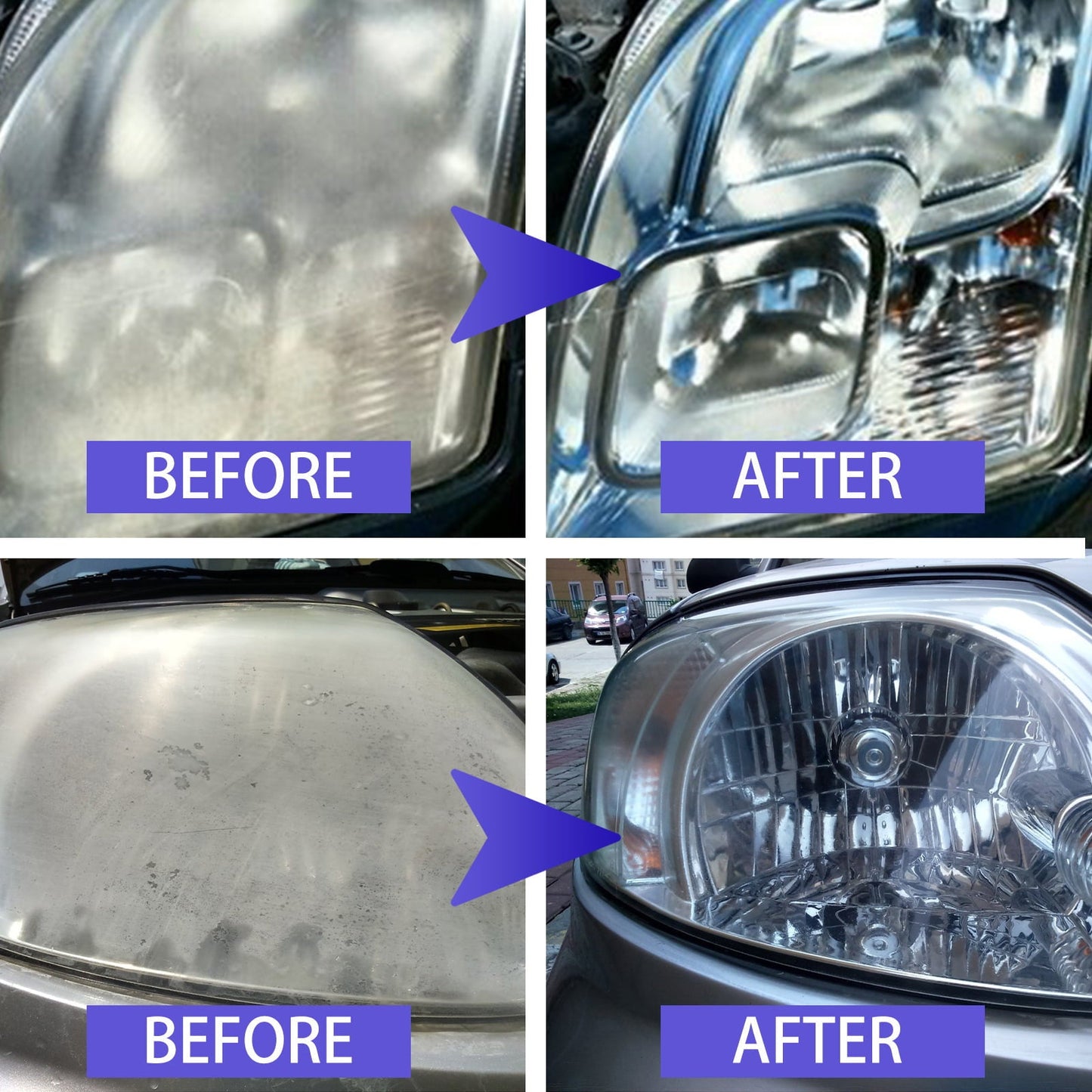 2 Pack Ceramic Headlight Restoration Kit â Brings Headlights Back to Like New Condition