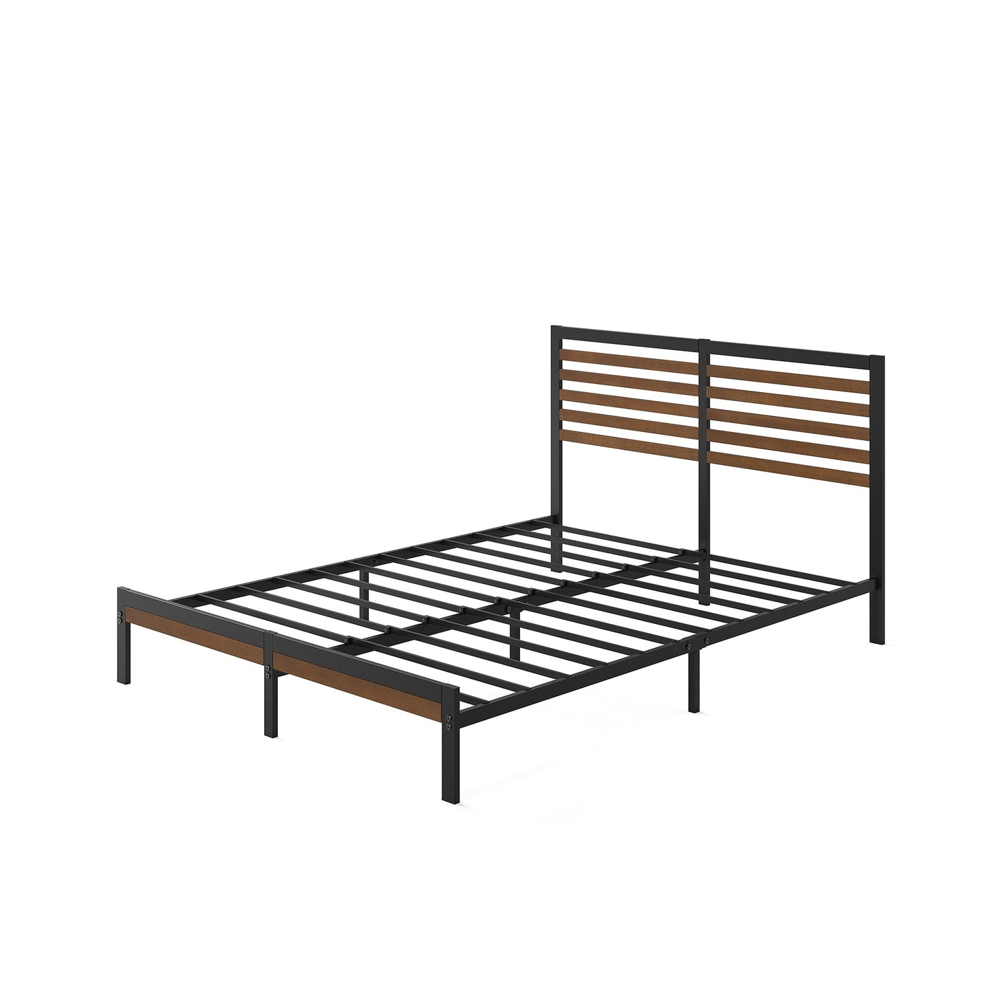 Zinus 35" Kai Bamboo and Metal Platform Bed Frame, King
