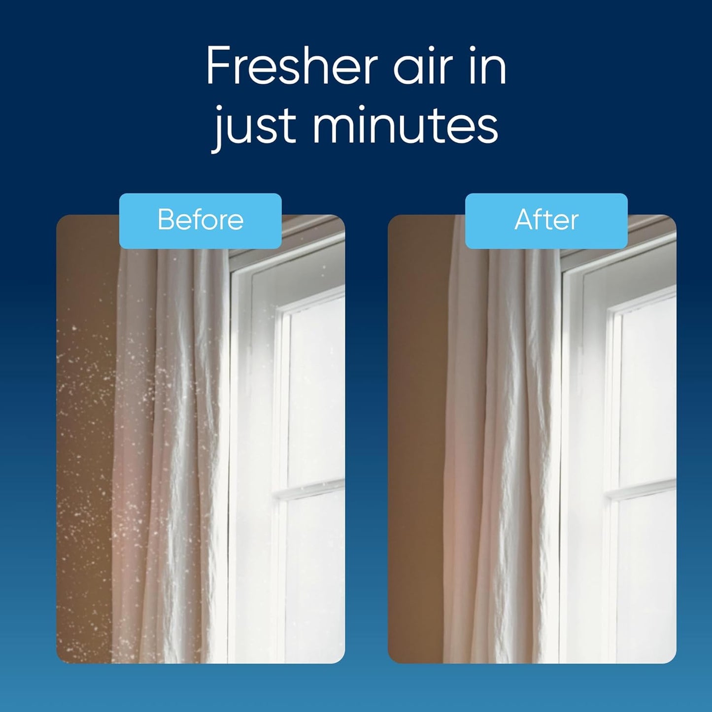 Air Purifiers for Small Rooms. Bedroom. Home. Cleans 926 sqft in one hour. Air Cleaner for Pets. Allergens. Virus. Dust. Mold. Smoke - Blue Pure 511i Max