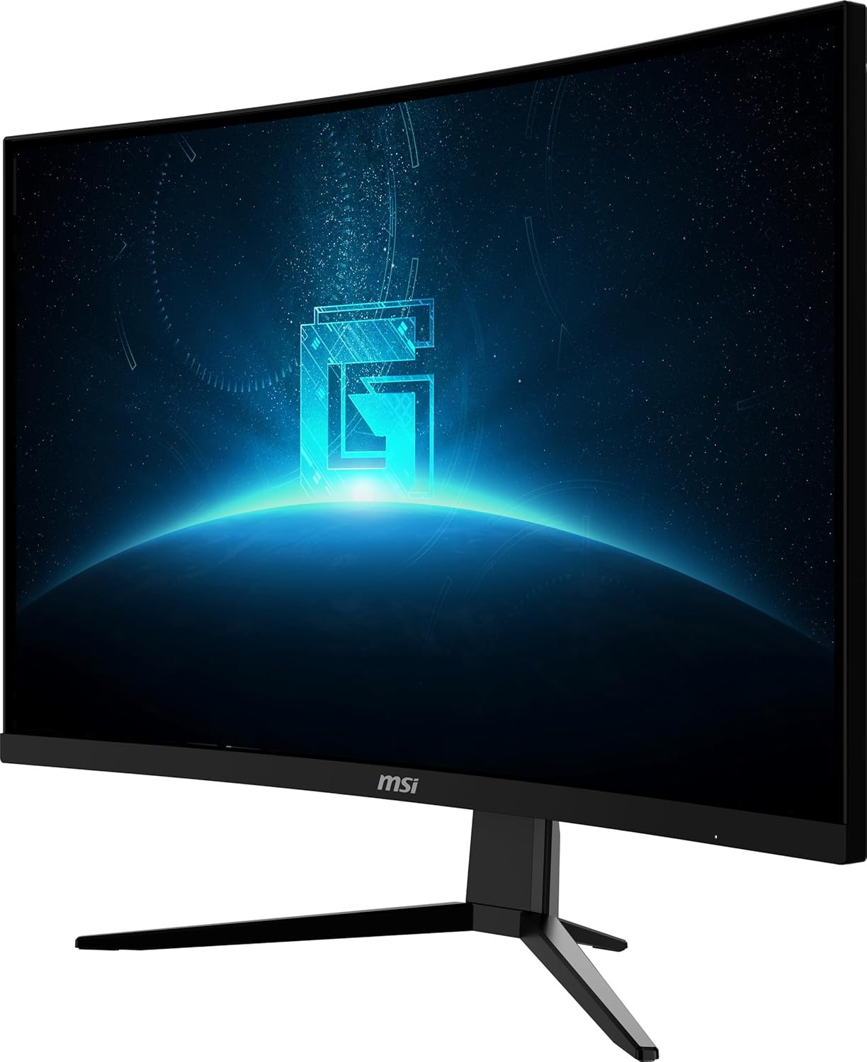 Full HD Non-Glare 1ms 1920 x 1080 180Hz Refresh Rate Resolution Free Sync 27 Curved Gaming Monitor (G27C3F) - Black