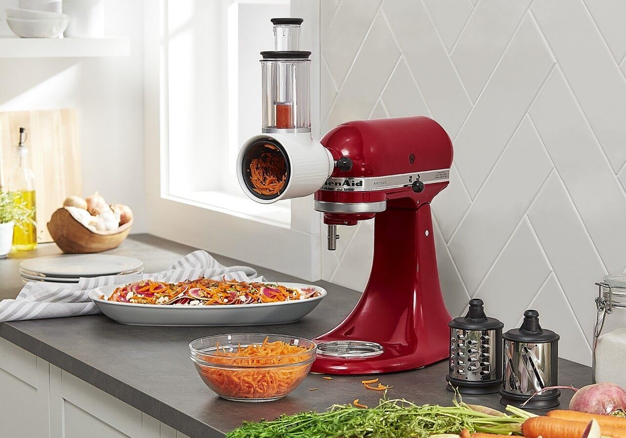 Fresh Prep Slicer/Shredder. 1. White