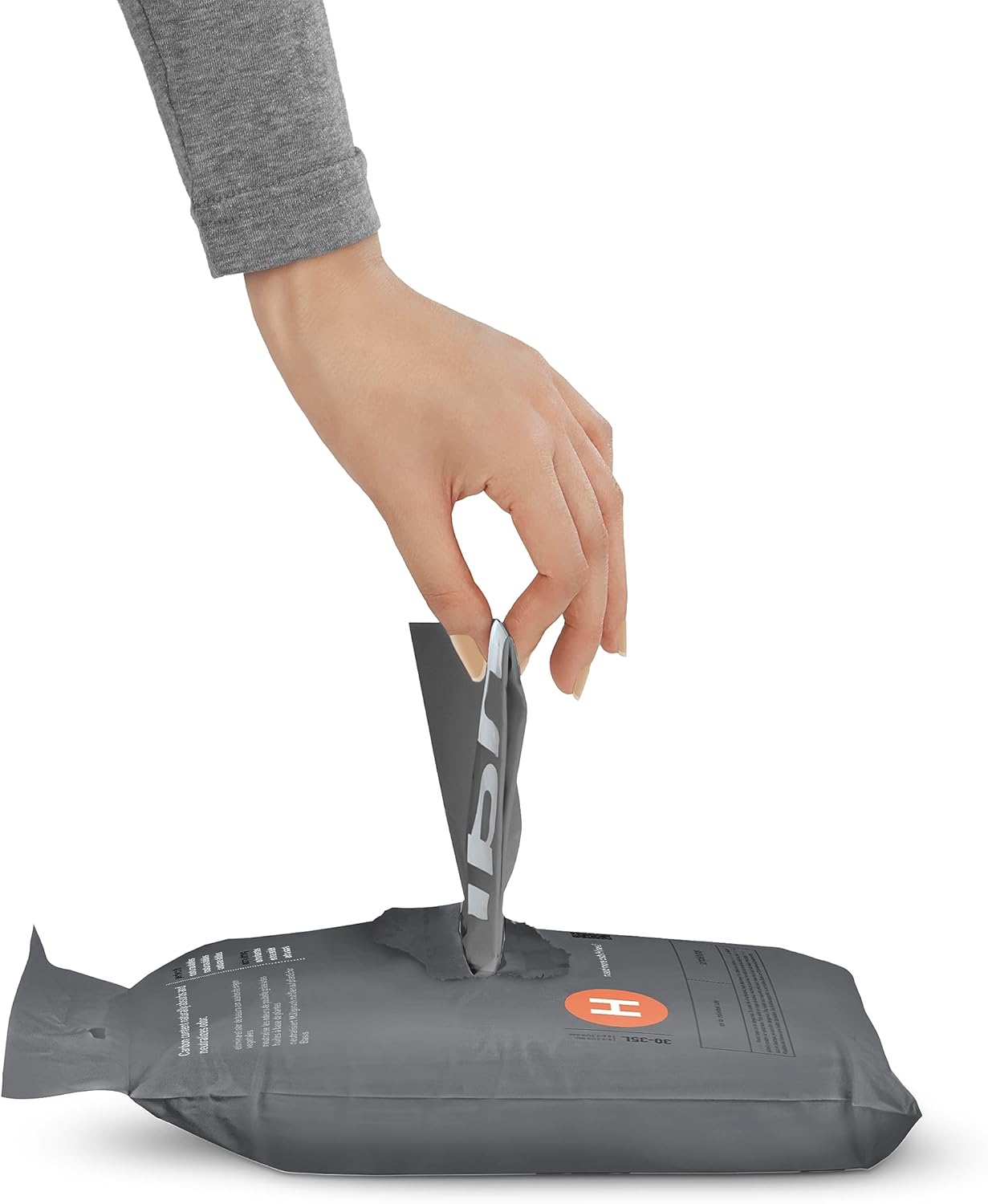 80 Count. Genuine Odorsorb Custom Fit Liners. Drawstring Odor Absorbing Trash Bags in Dispenser Packs. 30-35 Liter / 8-9 Gallon
