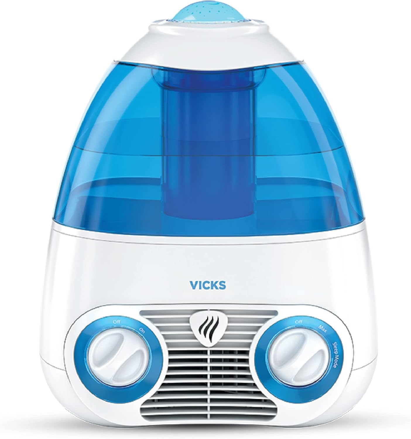 Starry Night Filtered Cool Mist Humidifier. Medium to Large Rooms. 1 Gallon Tank – Cool Mist Humidifier for Baby and Kids Rooms with Light Up Star Night Light Display. Works with Vicks VapoPads