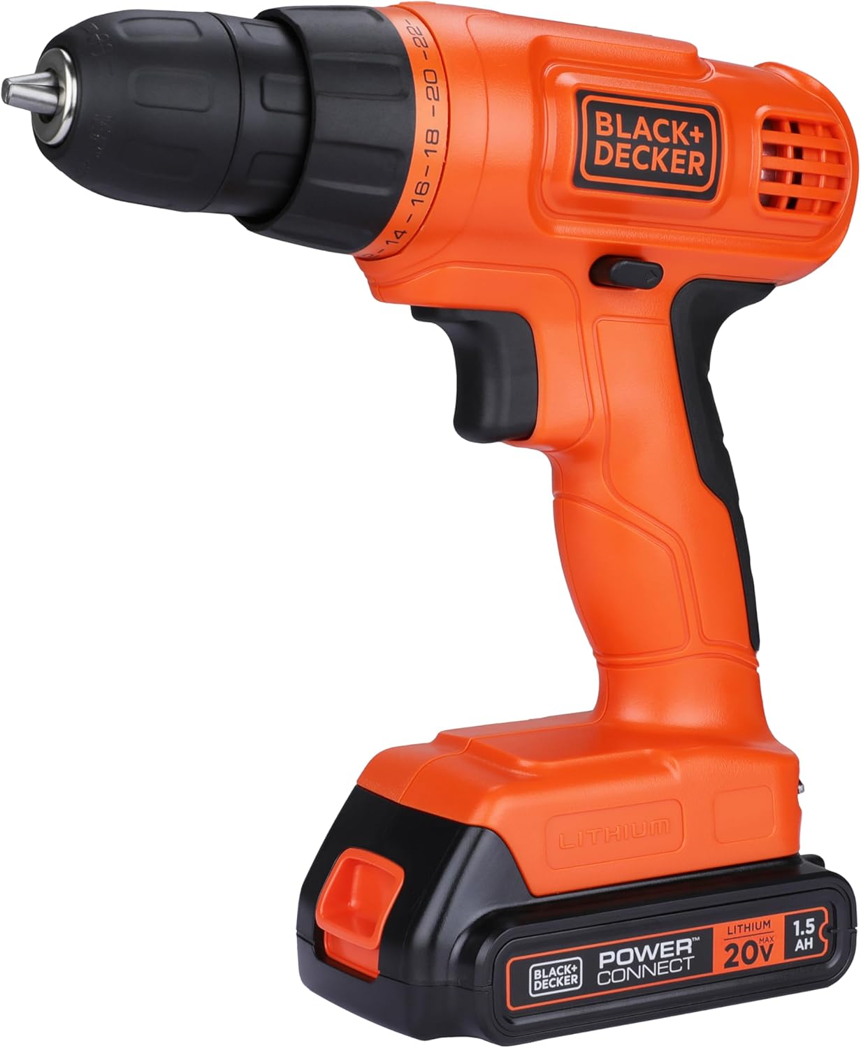 20V MAX Drill & Home Tool Kit. 34 Piece (BDCD120VA). Orange