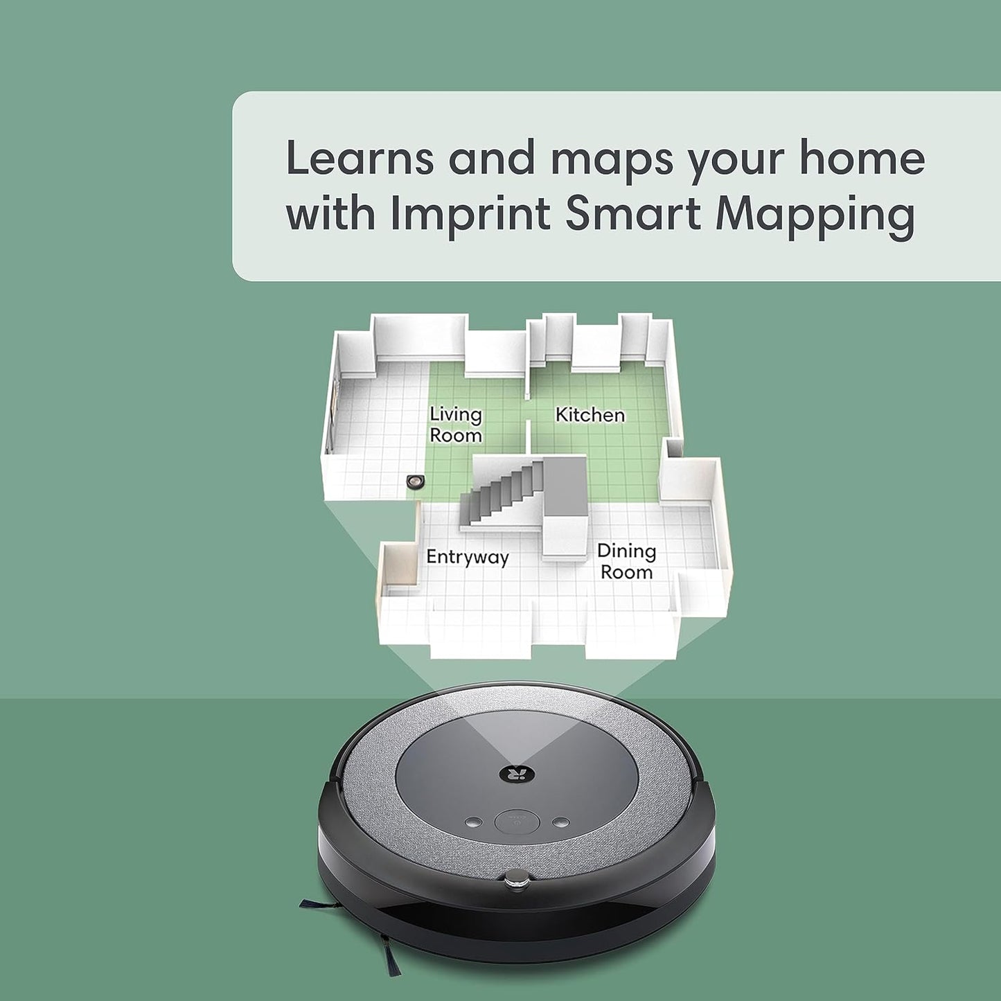 i5 Robot Vacuum & Mop - Clean by Room with Smart Mapping. Works with Alexa. Personalized Cleaning Powered OS. Ideal for Pet Hair. Carpet and Hard Floors