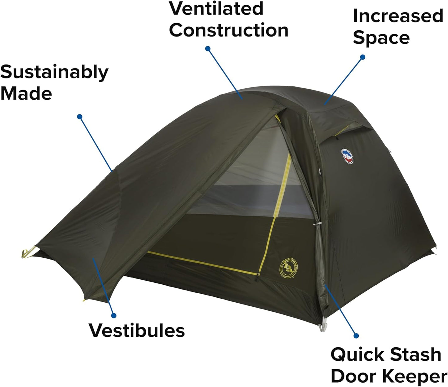 Crag Lake SL2 & SL3 | Three Season. Freestanding. Sustainably-Produced Superlight Tent