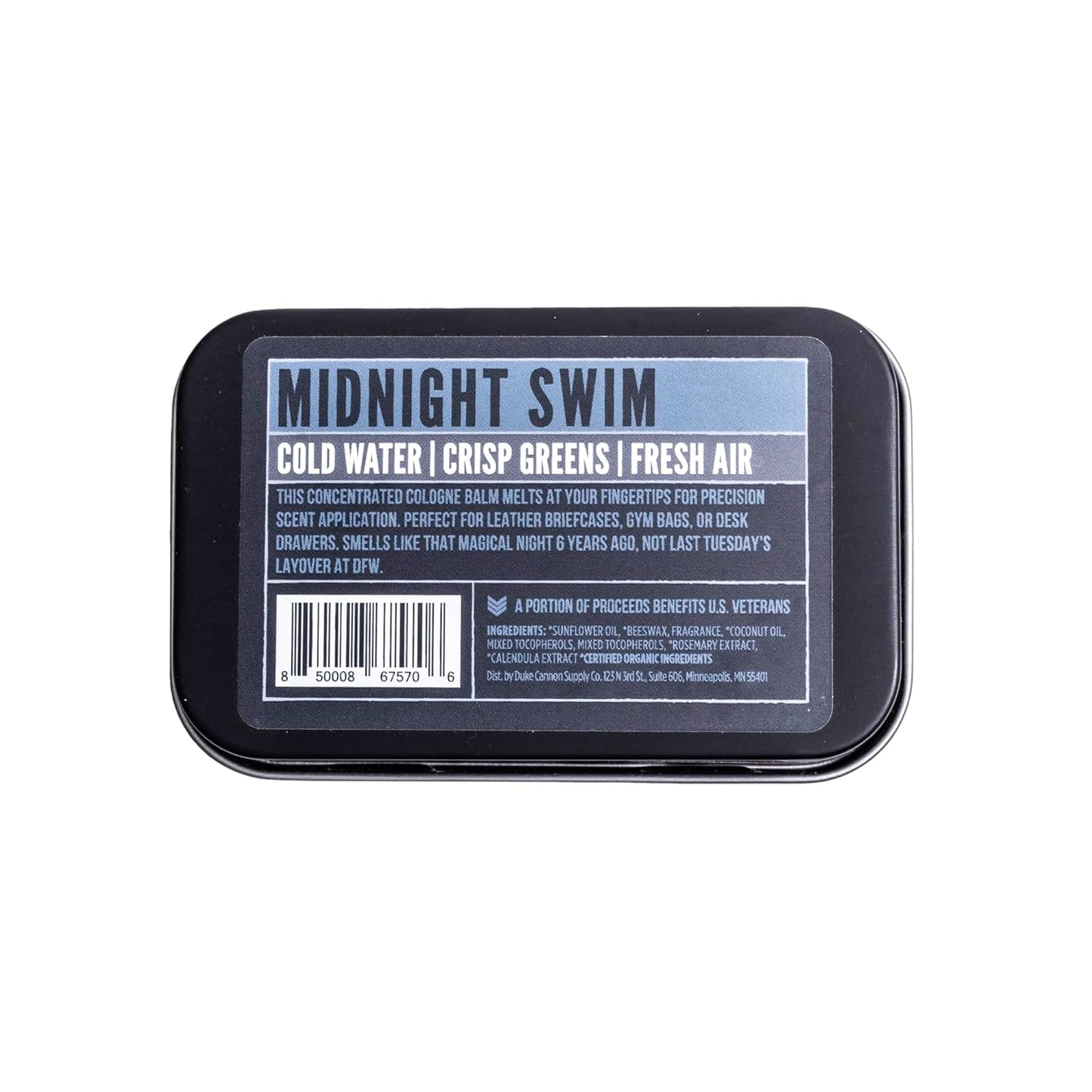 Cold Water. Crisp Greens. Fresh Air - Concentrated Balm. Travel-Friendly Tin. 1.5 oz (1 unit)