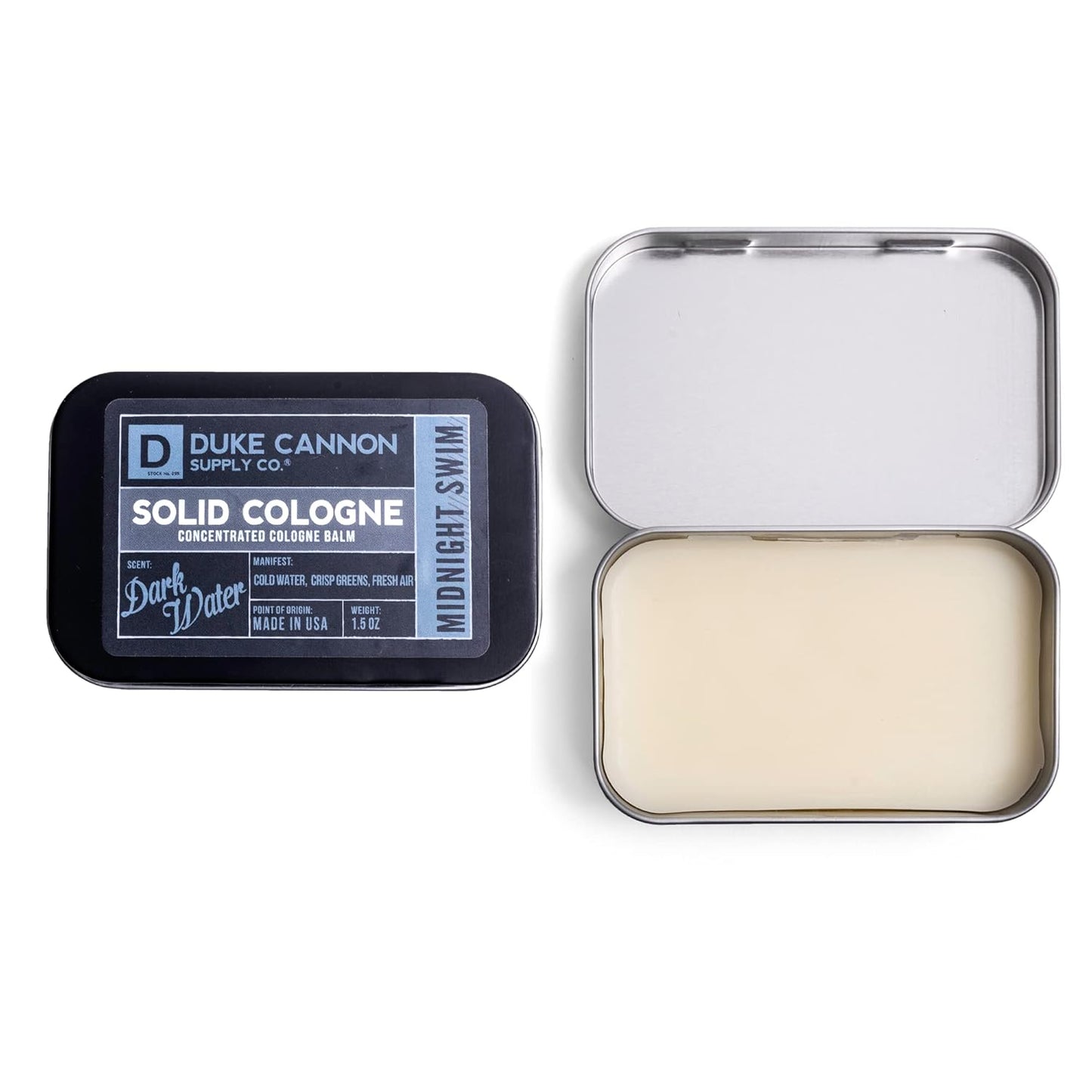 Cold Water. Crisp Greens. Fresh Air - Concentrated Balm. Travel-Friendly Tin. 1.5 oz (1 unit)