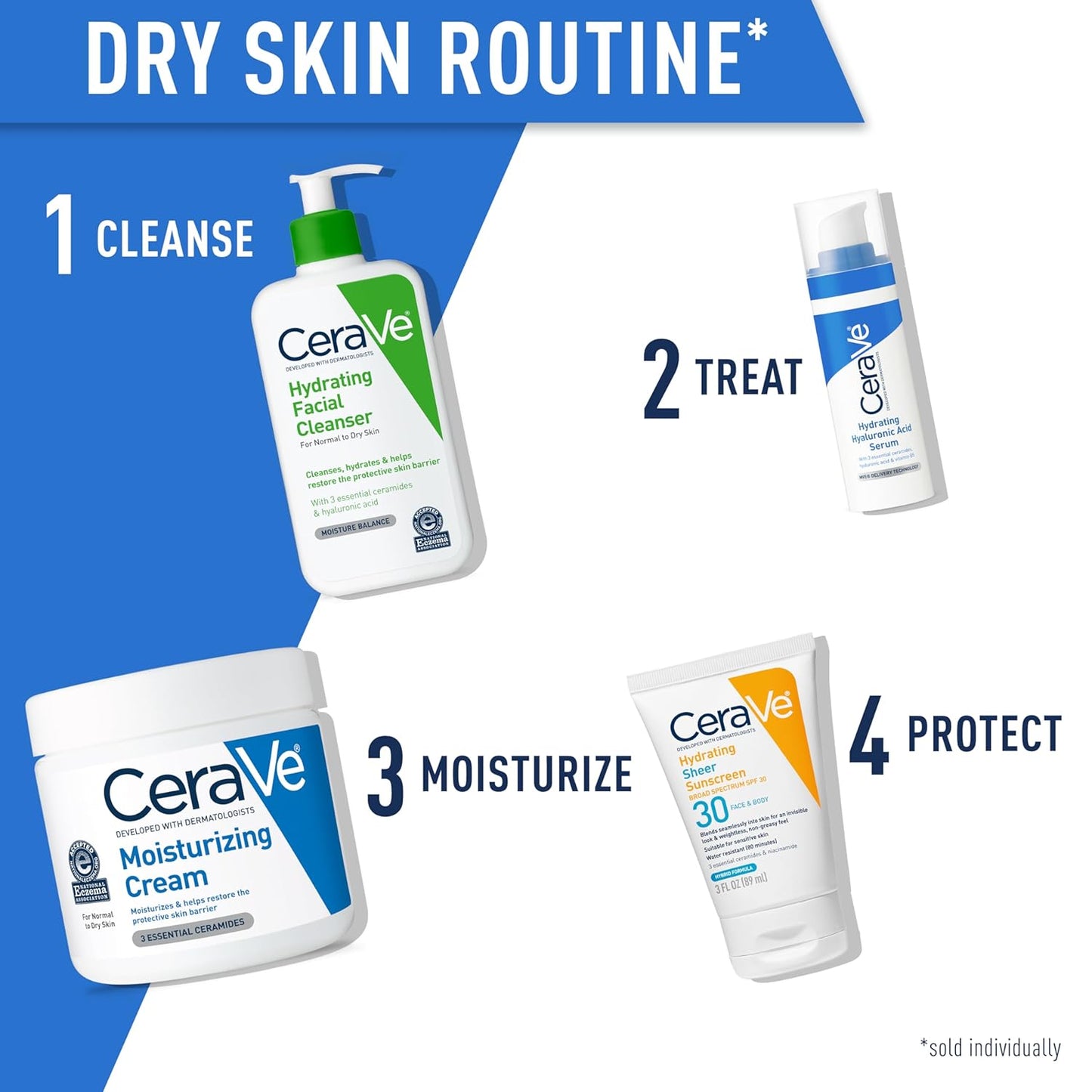 Moisturizing Cream. Body and Face Moisturizer for Dry Skin. Body Cream with Hyaluronic Acid and Ceramides. Daily Moisturizer. Oil-Free. Fragrance Free. Non-Comedogenic. 19 Ounce