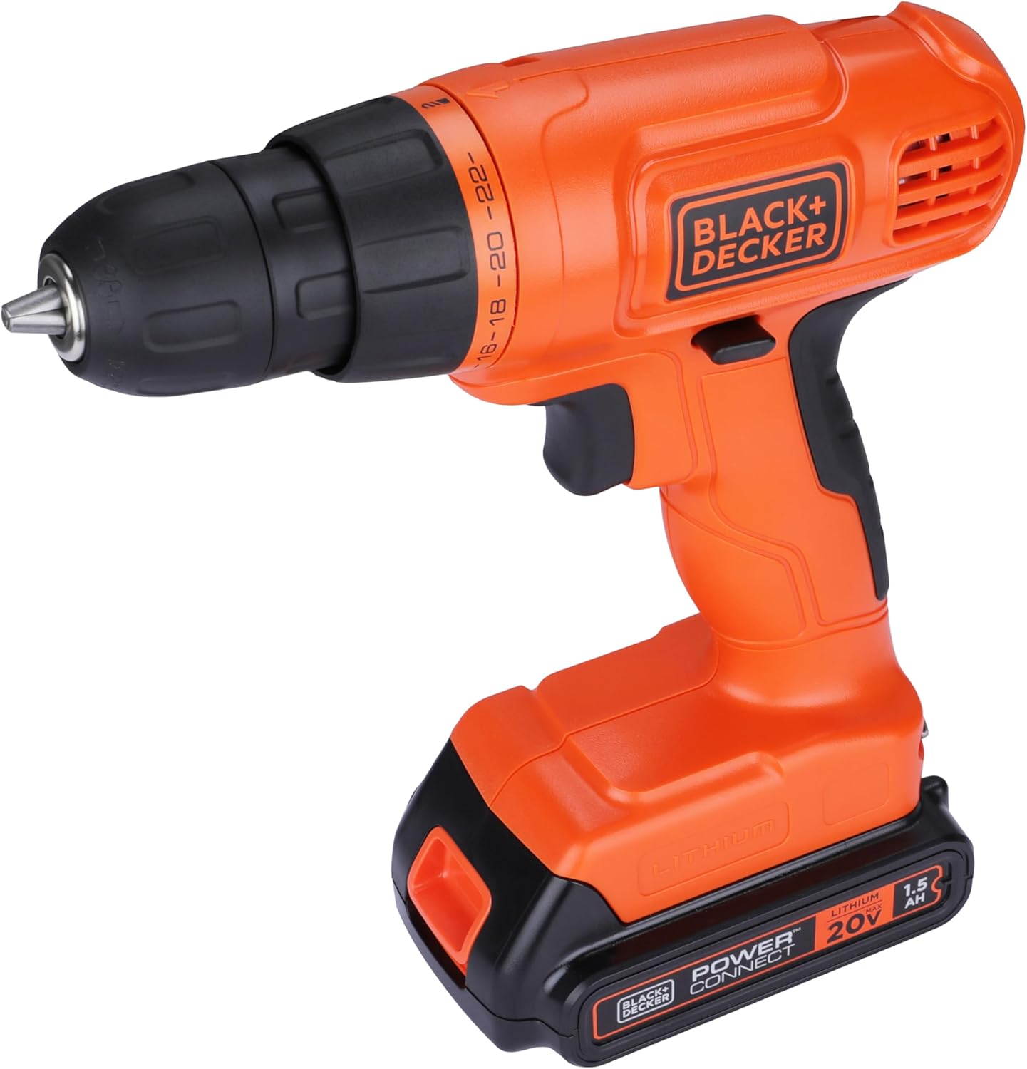 20V MAX Drill & Home Tool Kit. 34 Piece (BDCD120VA). Orange