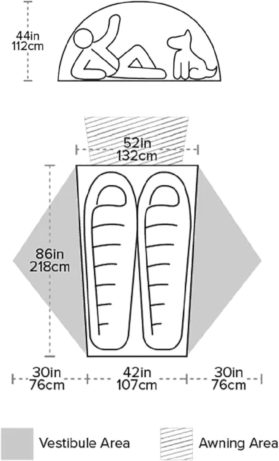 Salt Creek SL Backpacking Tent