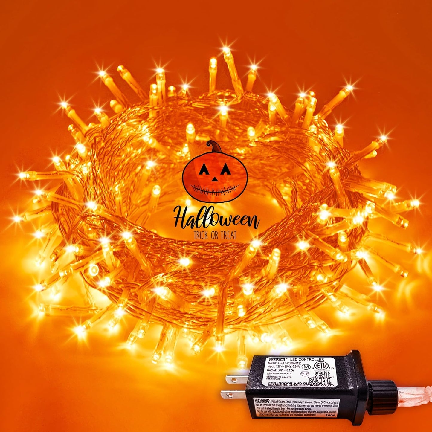 200 LED String Lights Indoor Outdoor Clear Wire. Connectable Warm White Christmas String Lights for Bedroom. 66 Ft Twinkle Fairy String Lights Plug in for Home Wedding Tree Yard Patio Spring