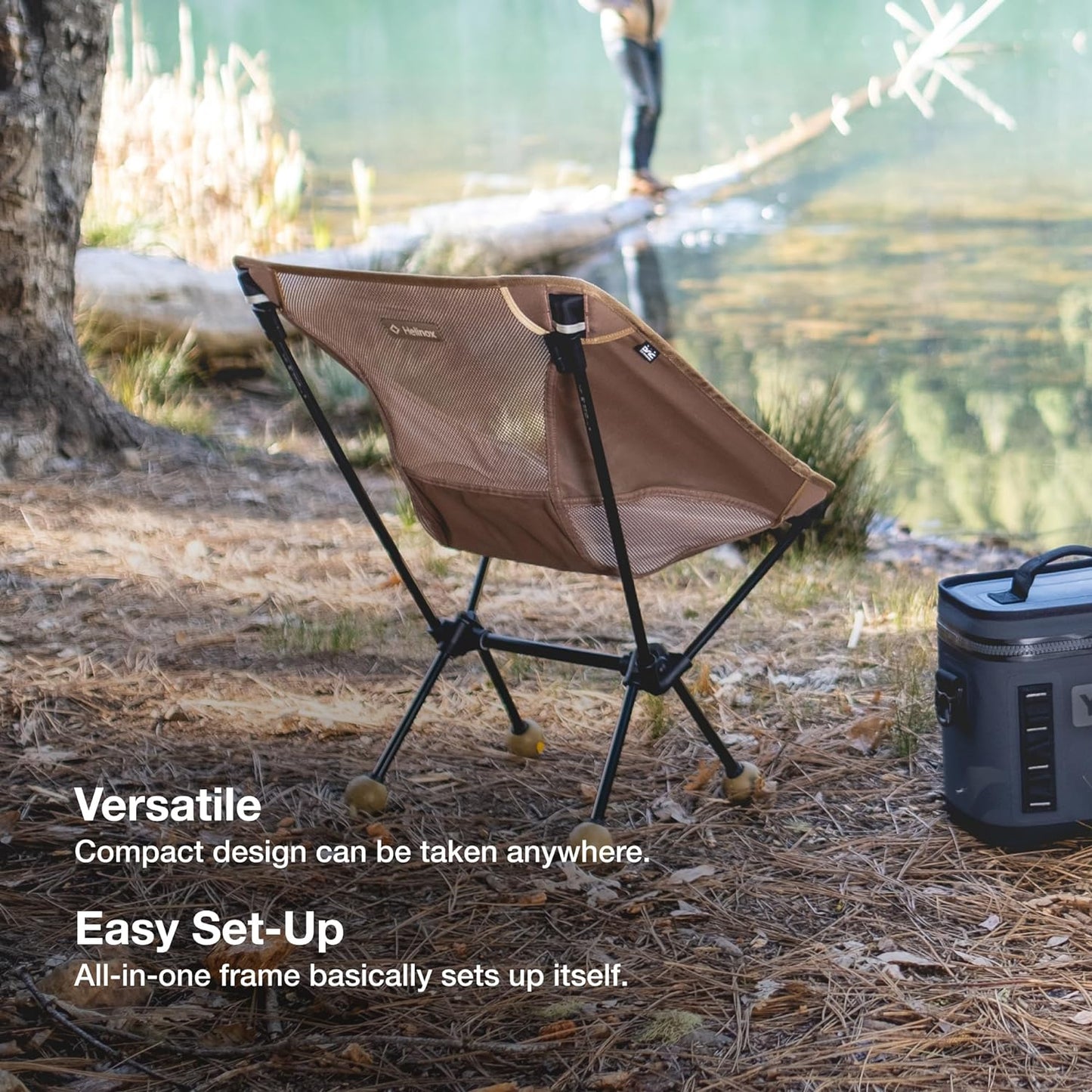 Chair One Original Lightweight. Compact. Collapsible Camping Chair