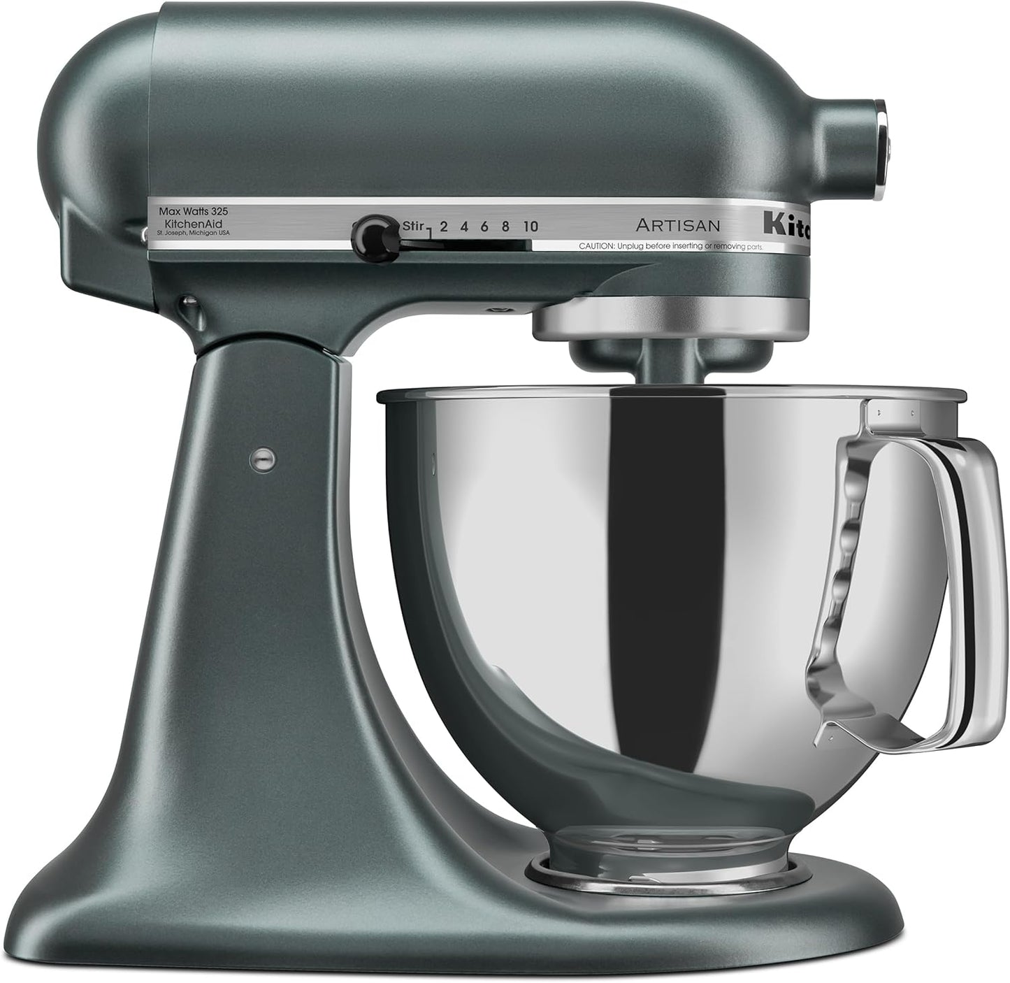 KSM150PSER Artisan Tilt-Head Stand Mixer with Pouring Shield. 5-Quart. Empire Red