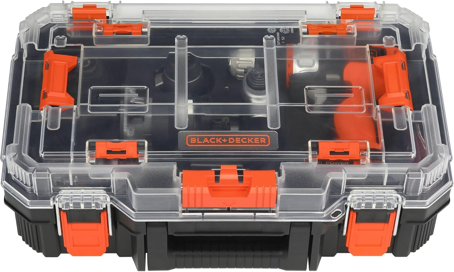 20V MAX MATRIX Drill. Power Tool Combo Kit. 6-Tool Set. Cordless Tool Set (BDCDMT1206KITC)