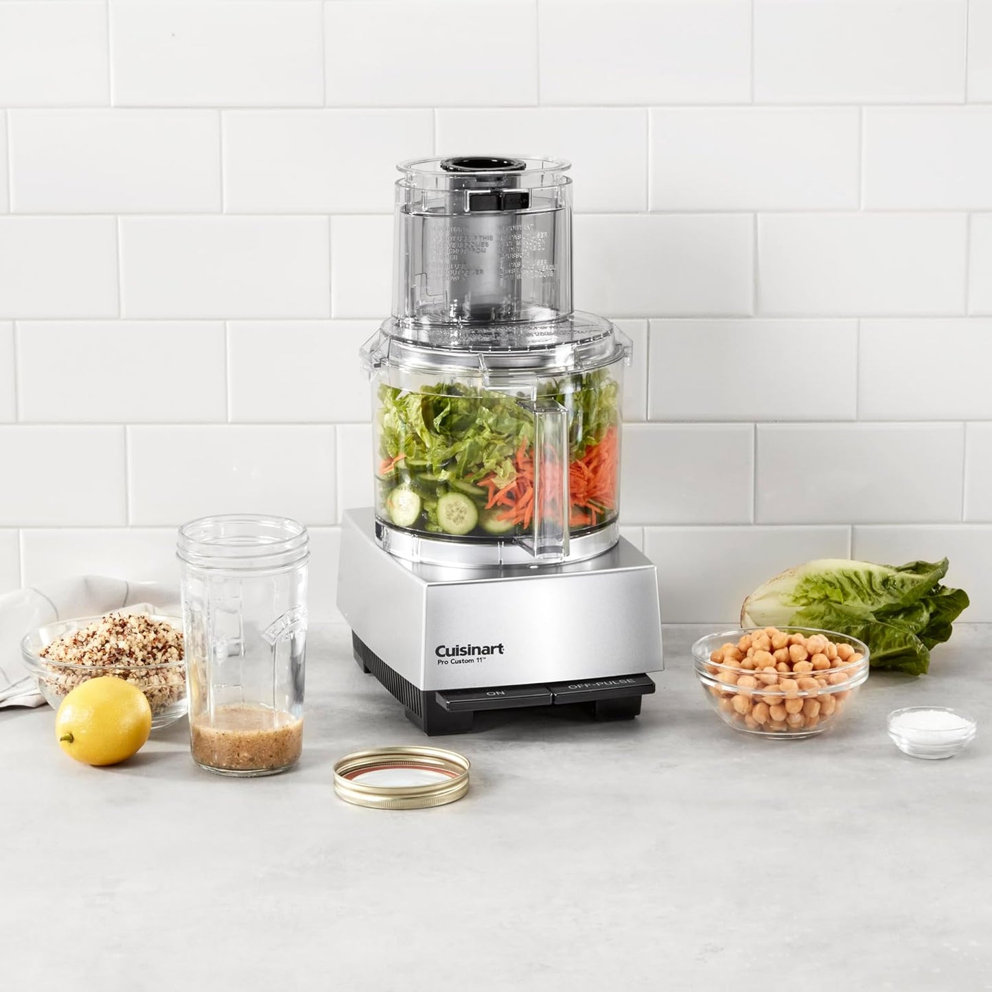 Food Processor. Pro Custom 11 Cup. Brushed Chrome. DLC-8SBCYP1