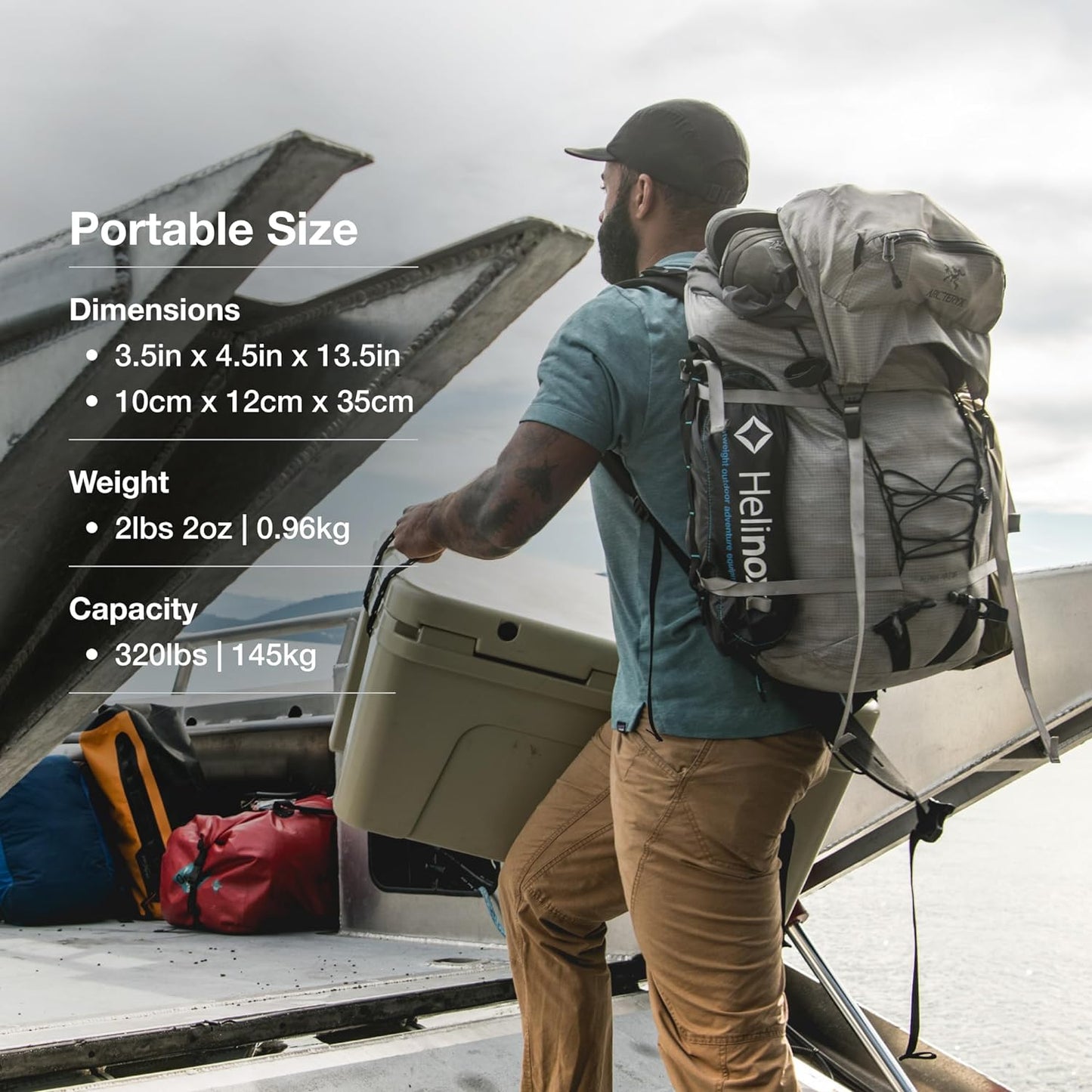 Chair One Original Lightweight. Compact. Collapsible Camping Chair