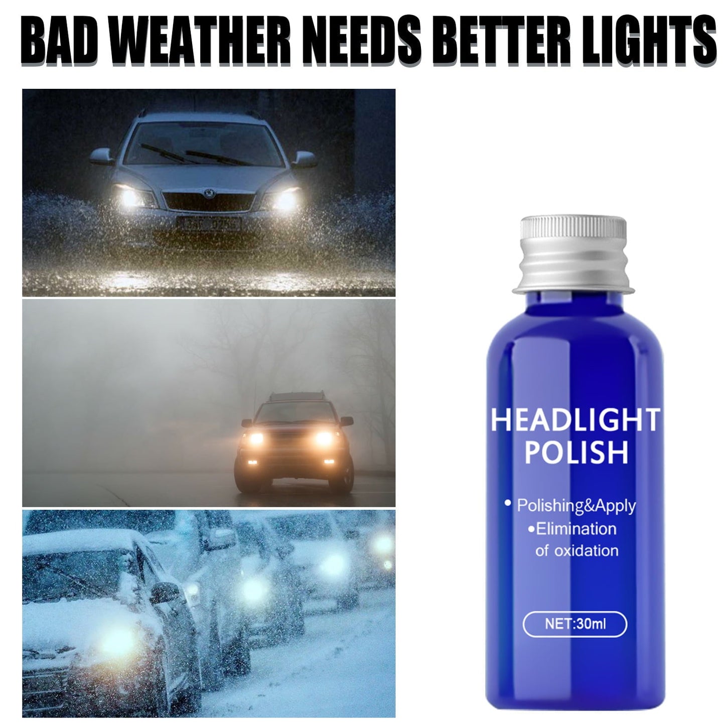 2 Pack Ceramic Headlight Restoration Kit â Brings Headlights Back to Like New Condition