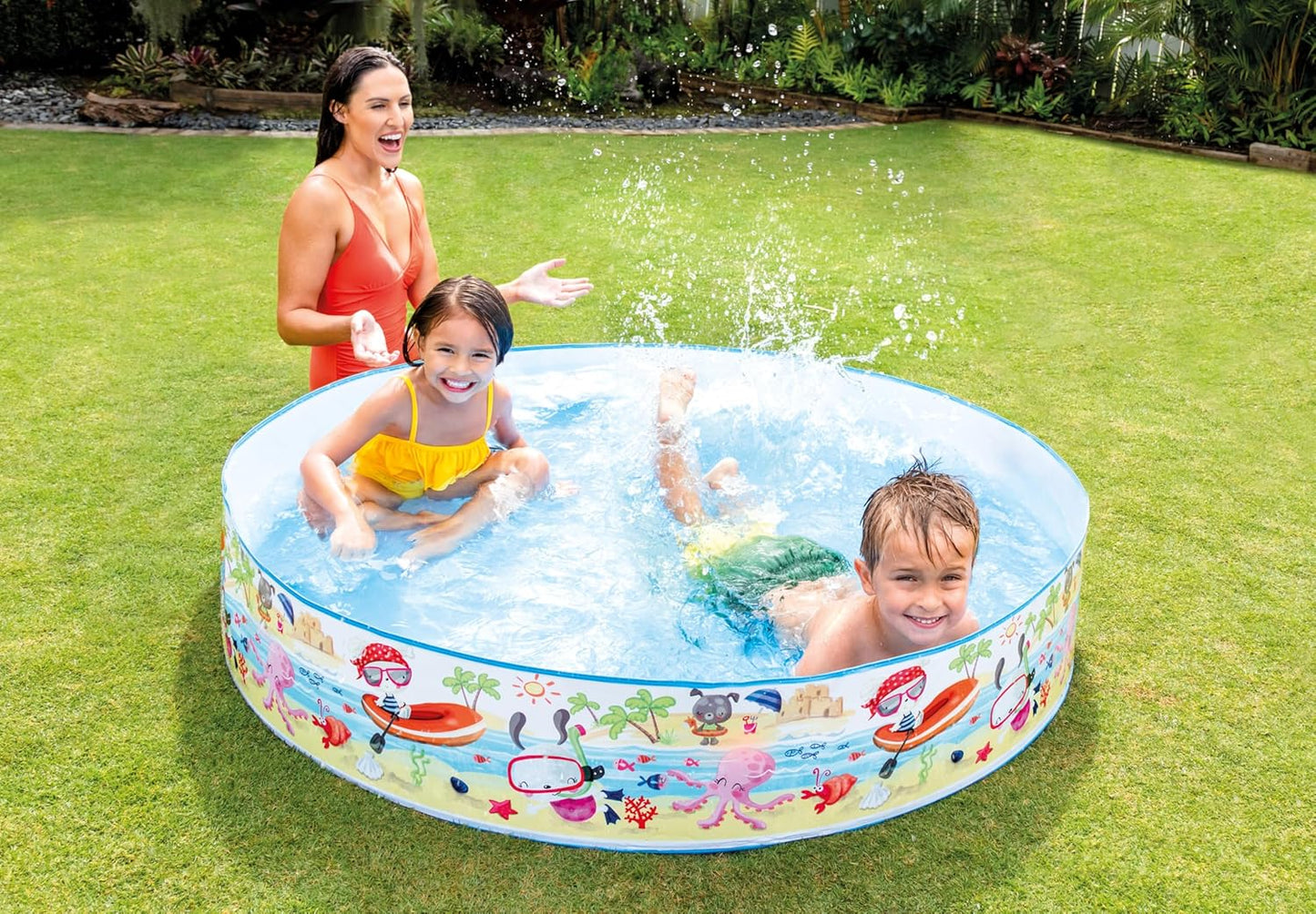 Snorkel Buddies Snapset Pool - 5'X10 (Style May Vary). Multicolor (56451EP)