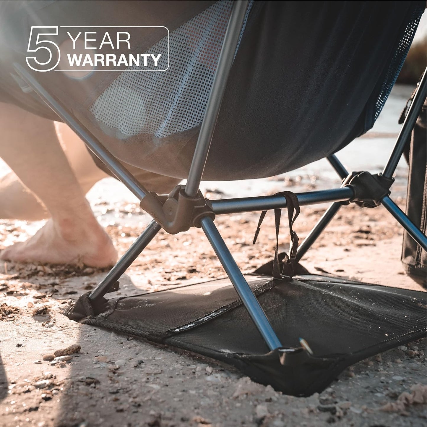Protective Ground Sheet Accessory for Camp Chairs