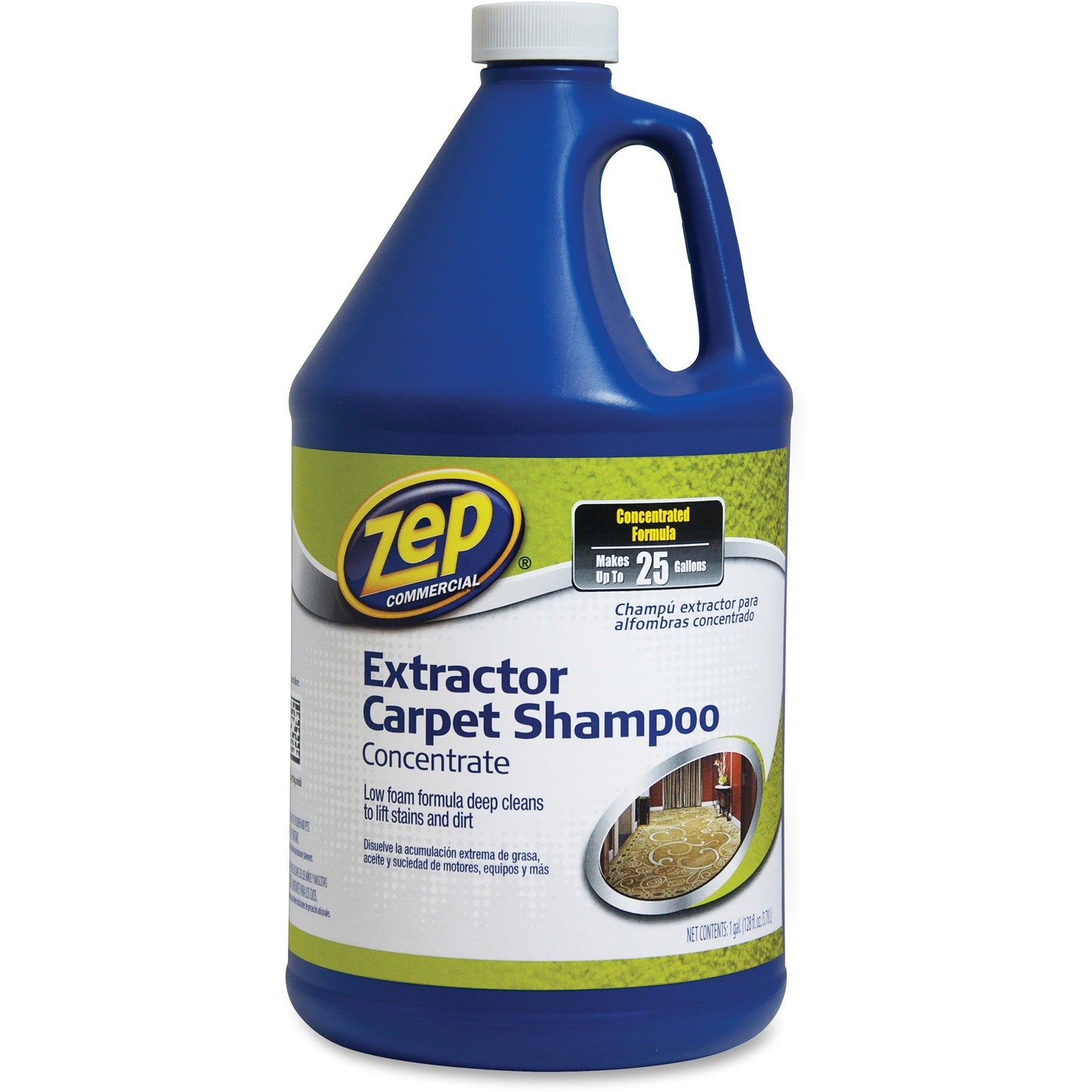 Zep Commercial, ZPE1041690, Extractor Carpet Shampoo Concentrate, 1 Each, Blue