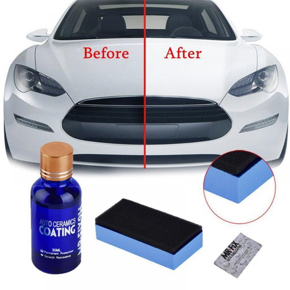 2 Pieces Fortify Quick Coat - Ceramic Coating - Car Wax Polish Spray - Waterless Car Wash & Wax - Hydrophobic Top Coat Polish & Polymer Paint Sealant Detail Protection