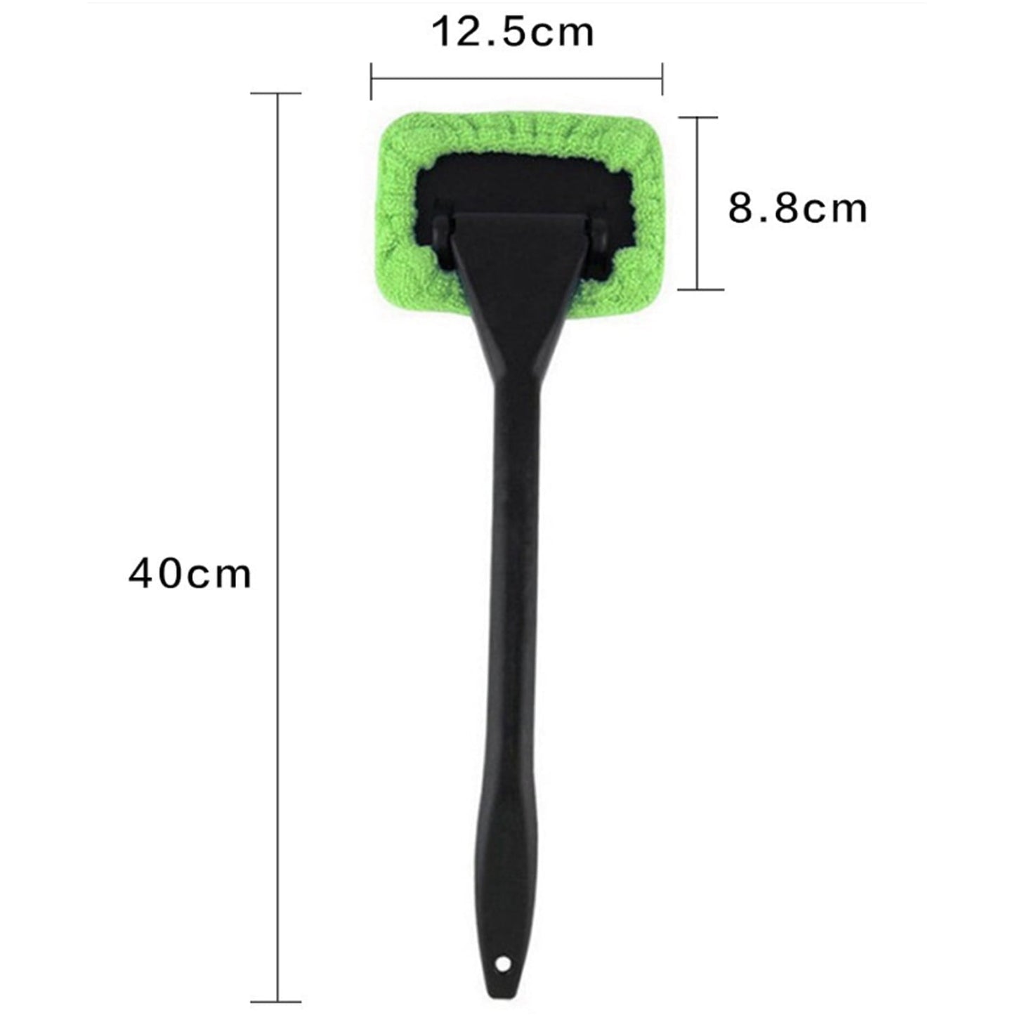 2 Pack Windshield Car Window Microfiber Cleaning Tools Interior Auto Glass Wiper
