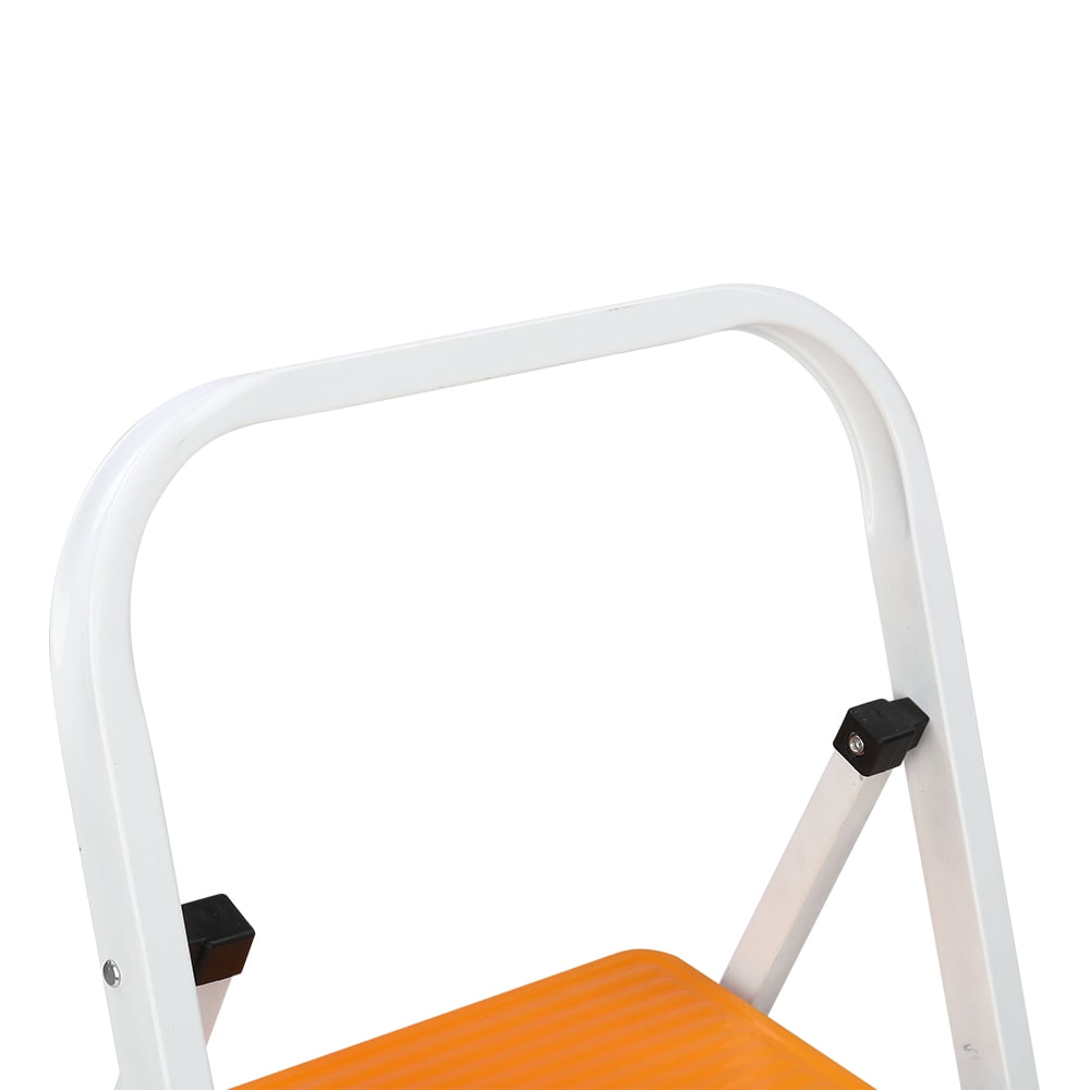 Zimtown Steel 3 Step Ladder, Folding Step Stool, for Household and Office Use, 330lbs