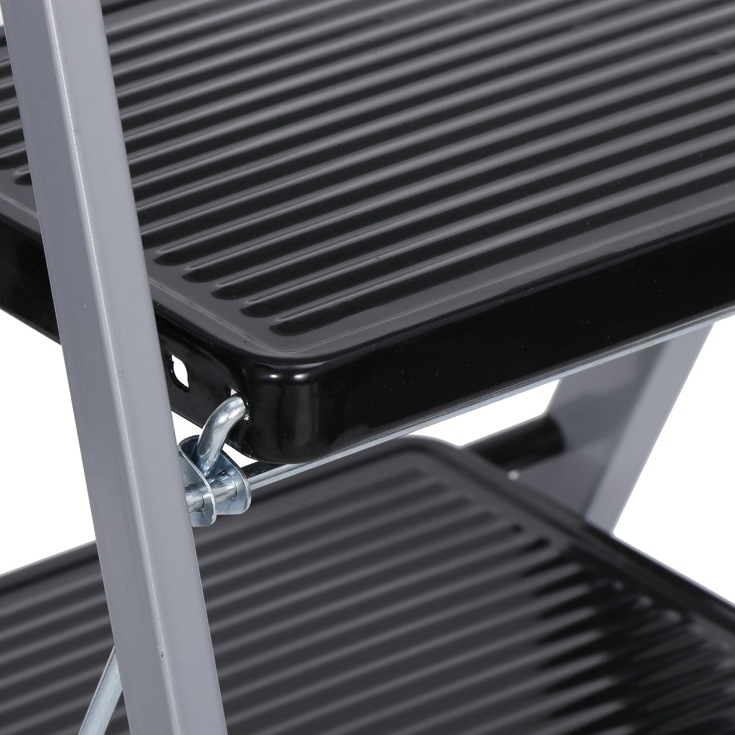 ZENY 3 Step Ladder Folding Step Stool Wide Anti-Slip Platform 330lbs Capacity
