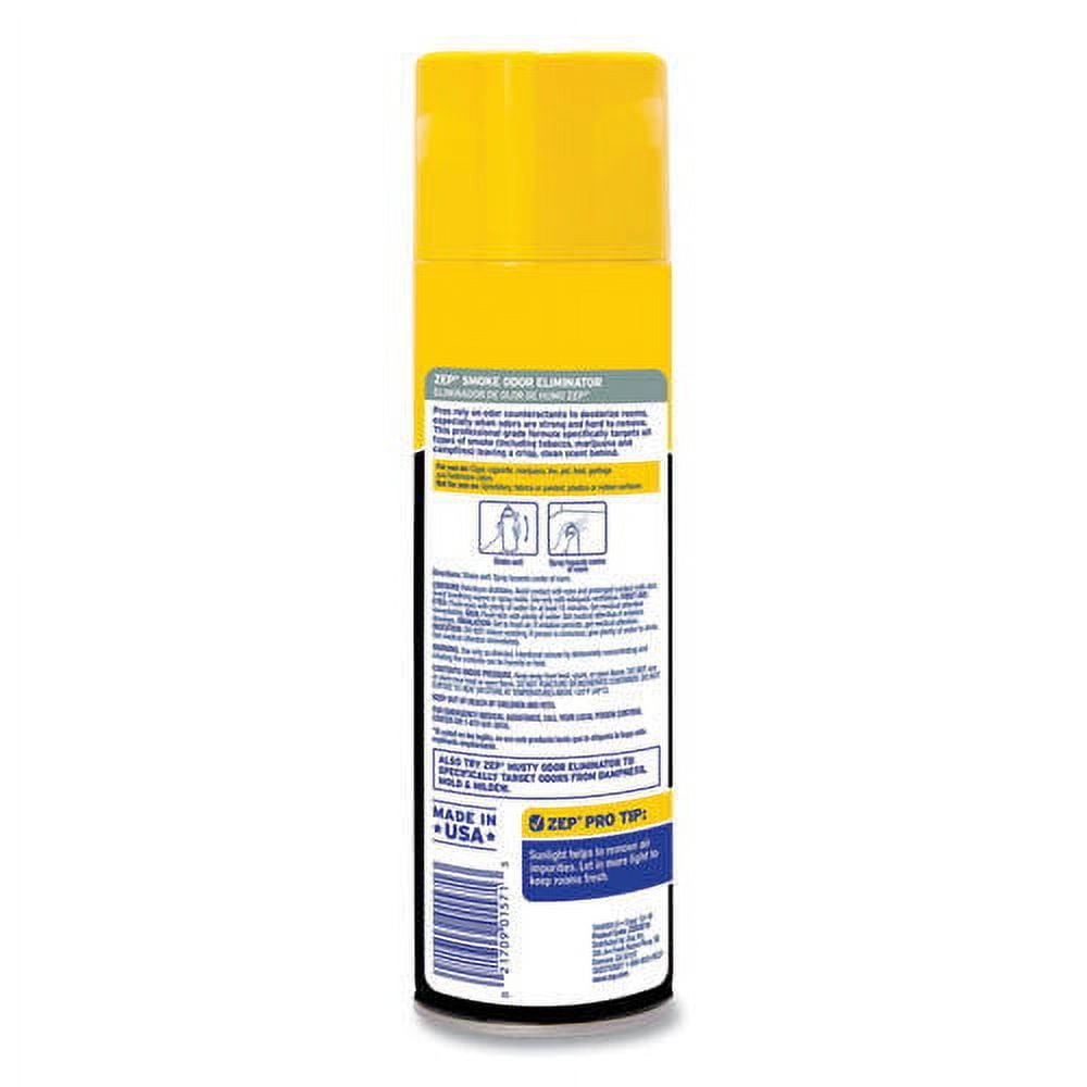 Zep Commercial ZUSOE16 16 oz. Spray Can Fresh Scent Smoke Odor Eliminator