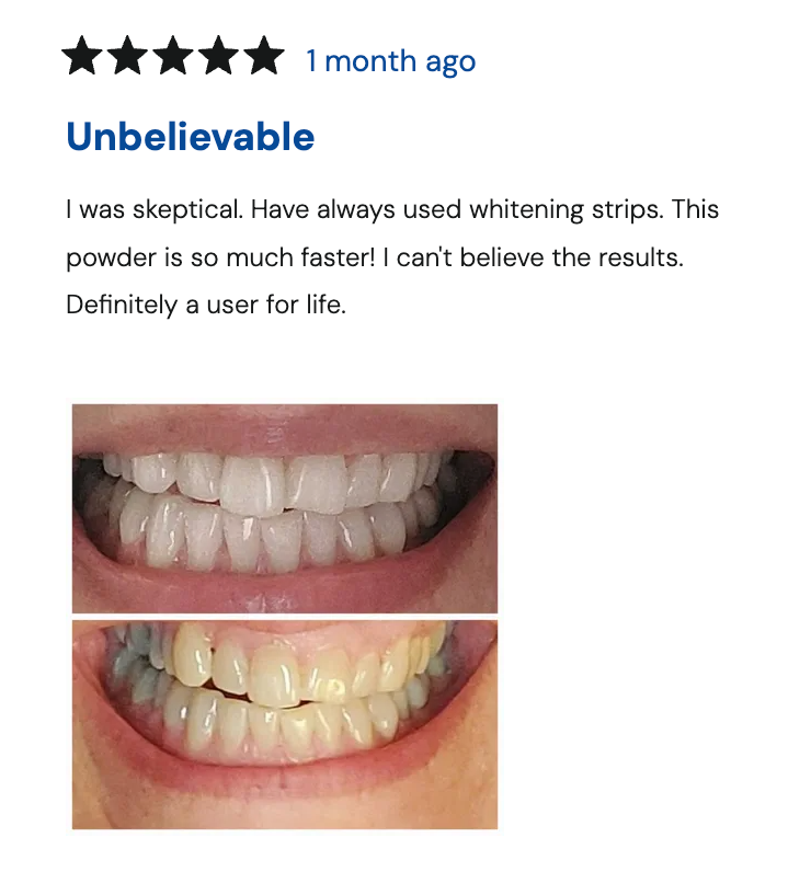 Magic Whitening Toothpaste Booster® Powder with Hydroxyapatite