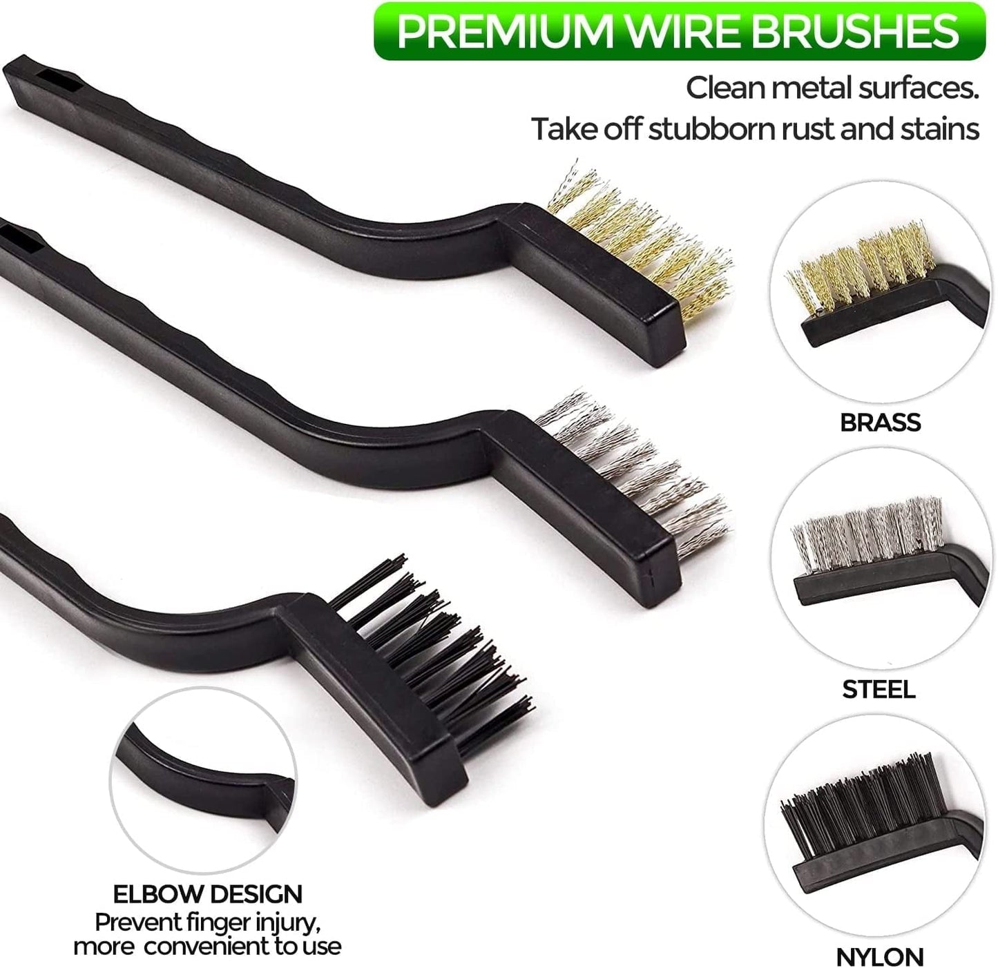 11Pcs Car Cleaning Brushes,Auto Detailing Brushes Set for Cleaning Wheels, Car Interior Detailing Kit for Cars,Tire Brush,Chemical Guys, Exterior, Leather, Air Vents Car Detailing Kit
