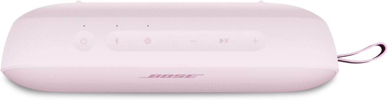 Portable Bluetooth Speaker (2nd Gen). Portable Outdoor Speaker with Hi-Fi Audio. Up to 12 Hours Battery Life. Waterproof and Dustproof. Petal Pink - Limited Edition Color