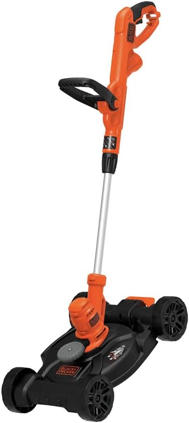 3-in-1 Corded Lawn Mower. String Trimmer & Edger. 12-Inch (BESTA512CM)
