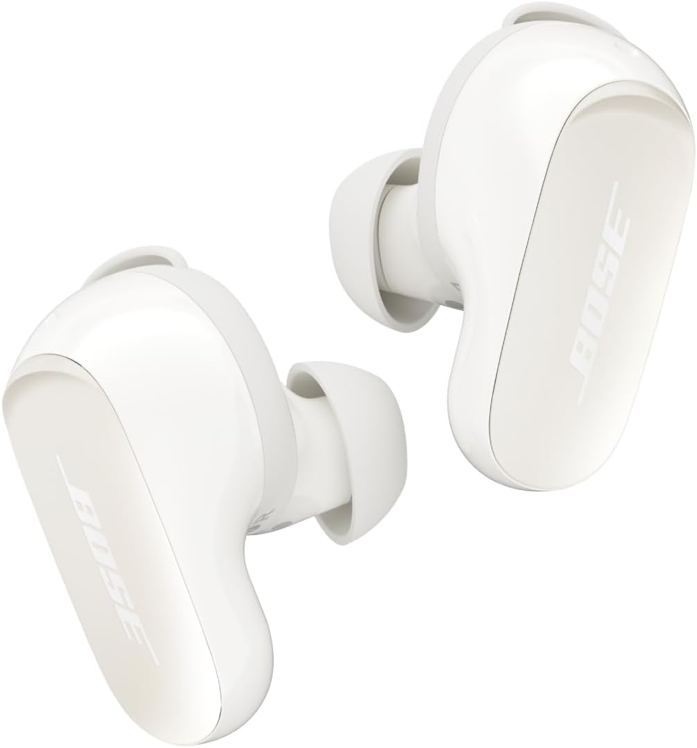 Bluetooth Earbuds. Wireless Earbuds with Spatial Audio and World-Class Active Noise Cancellation. Deep Bass. Up to 6 Hours of Playtime. Black