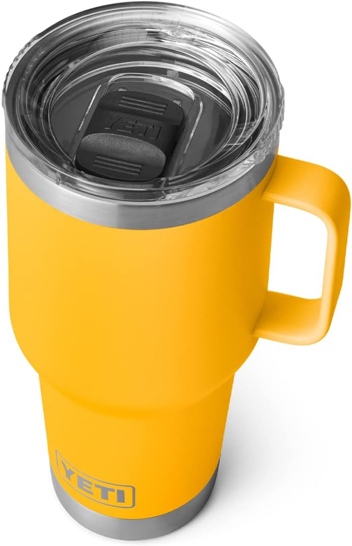 30 oz Travel Mug. Stainless Steel. Vacuum Insulated with Stronghold Lid