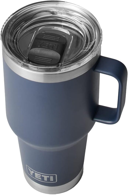 30 oz Travel Mug. Stainless Steel. Vacuum Insulated with Stronghold Lid