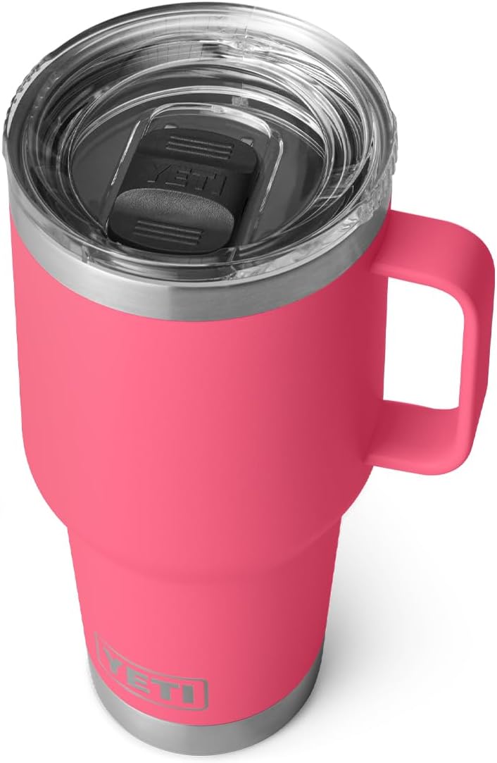 30 oz Travel Mug. Stainless Steel. Vacuum Insulated with Stronghold Lid