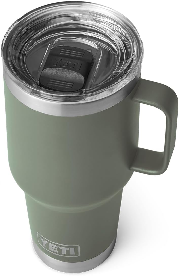 30 oz Travel Mug. Stainless Steel. Vacuum Insulated with Stronghold Lid