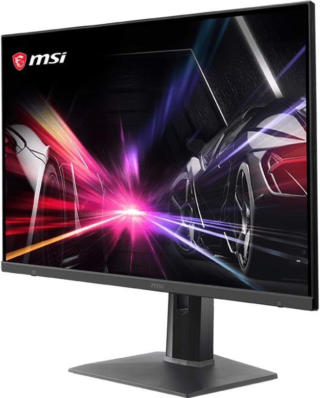 QHD Rapid-IPS Quantum DOT Gaming Non-Glare Super Narrow Bezel 1ms 2560 x 1440 165Hz Refresh Rate Adjustable Arm G-Sync Compatible 27 Gaming Monitor (Optix MAG274QRF-QD).Black